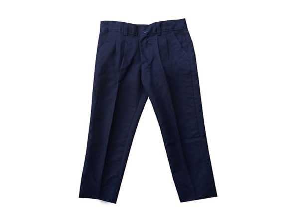 PANTALON CON PINZA BAMBINA COLEGIAL