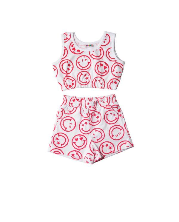 CONJUNTO SHORT CON CROP TOP
