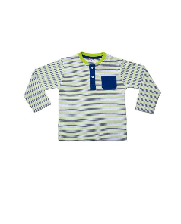 FRANELA ML RAYAS POCKET