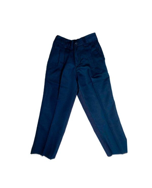PANTALON CON PINZA/GOMA BAMBINO COLEGIAL